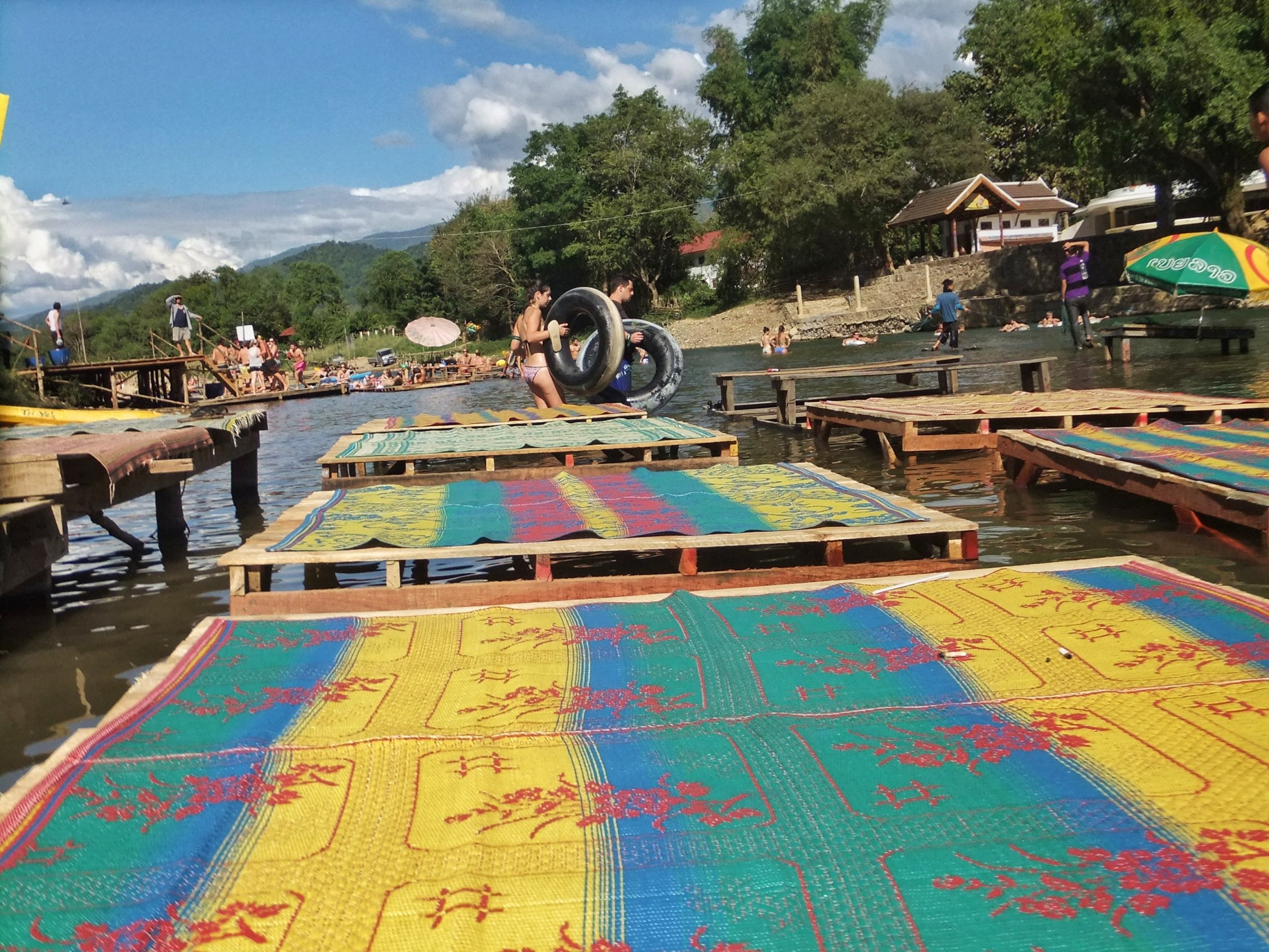 Nam Song River Tubing