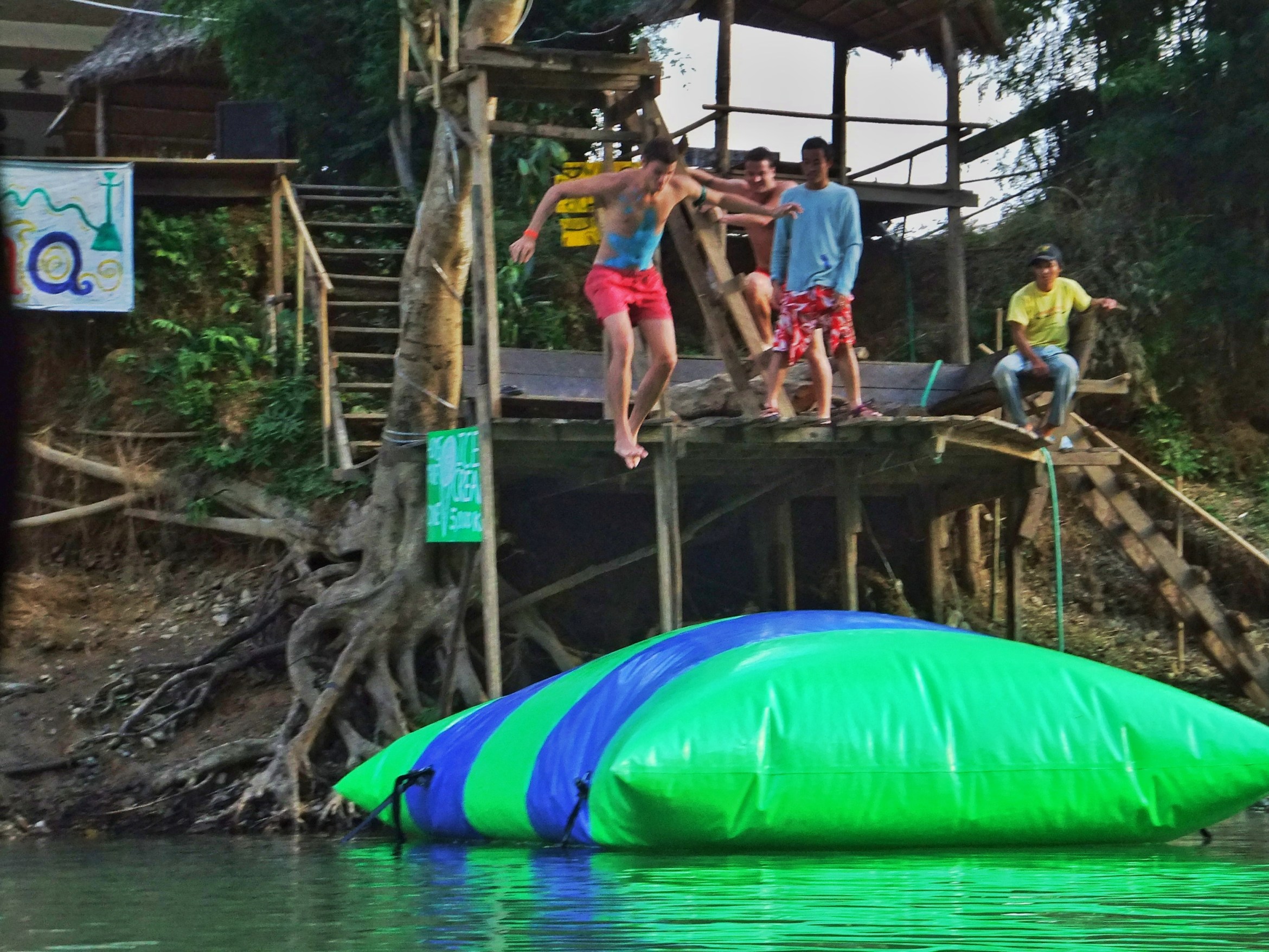 Nam Song River Tubing