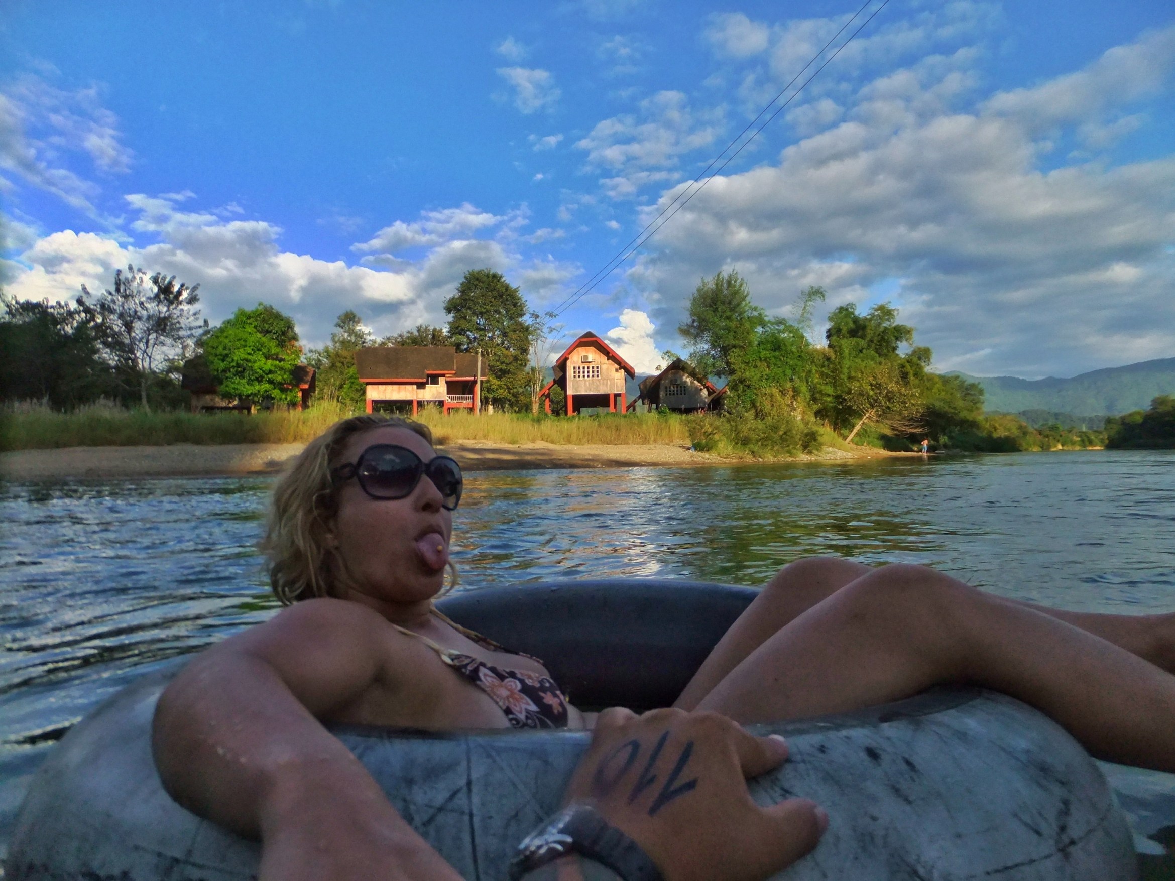 Nam Song River Tubing